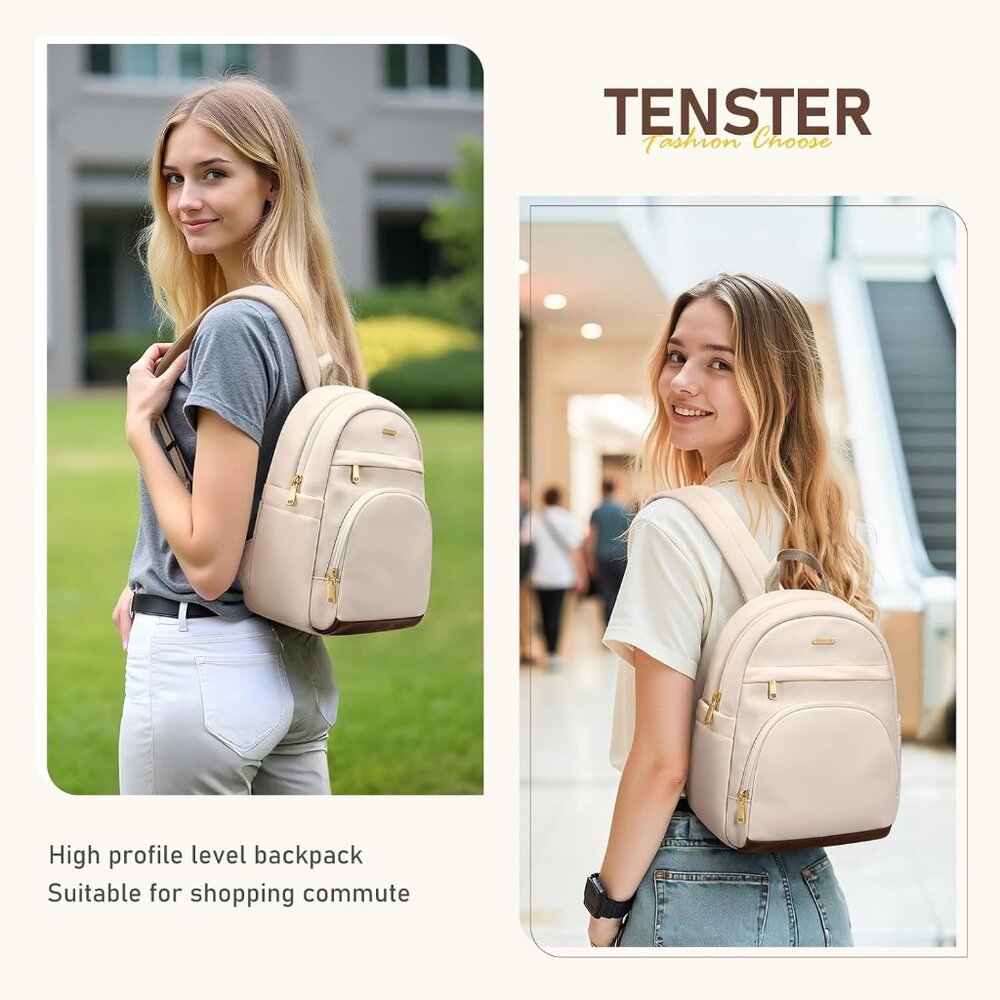 Versatile Water-Resistant Mini Backpack For Women… - image 6